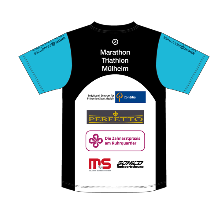 Mens LTD Run Tee - Marathon Triathlon Mülheim