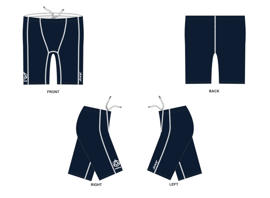 Mens LTD Swim Jammer - 3COACH.BE