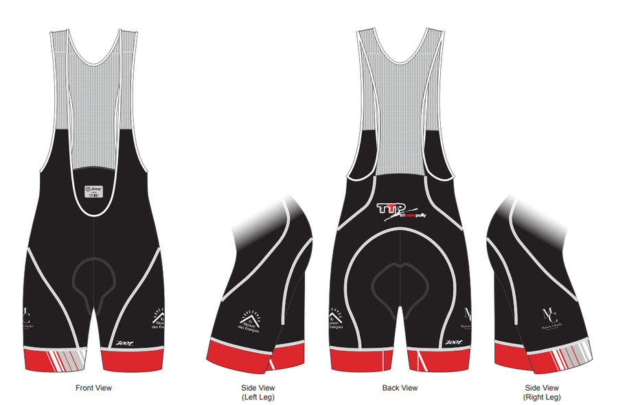 Mens LTD Cycle Bib - Pully