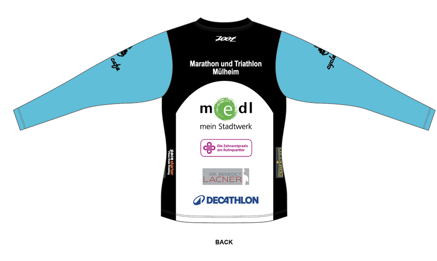 Mens LTD Run Longsleeve Tee - Marathon Triathlon Mülheim