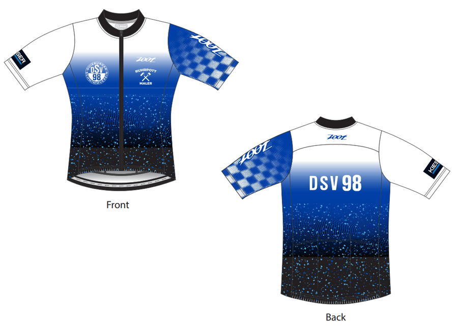 Mens LTD Cycle Aero Jersey - DSV 98