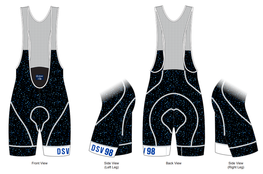 Mens LTD Cycle Bib - DSV 98