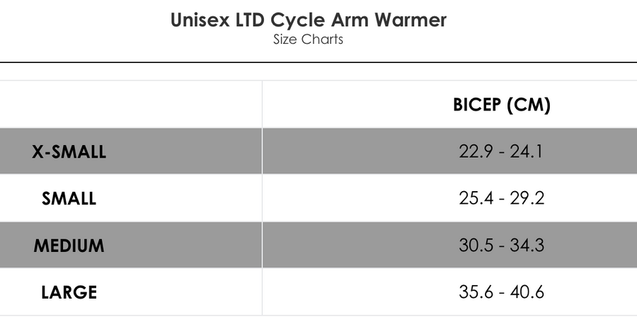 Unisex LTD Cycle Arm Warmers - 3COACH.BE