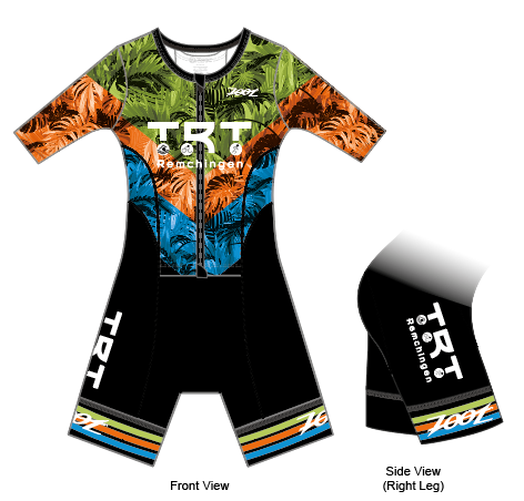Womens LTD Triathlon Aero Full Zip Racesuit - TRT Remchingen - mit Namen