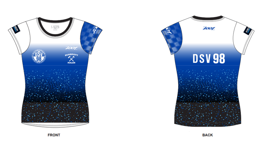 Womens LTD Run Tee - DSV 98