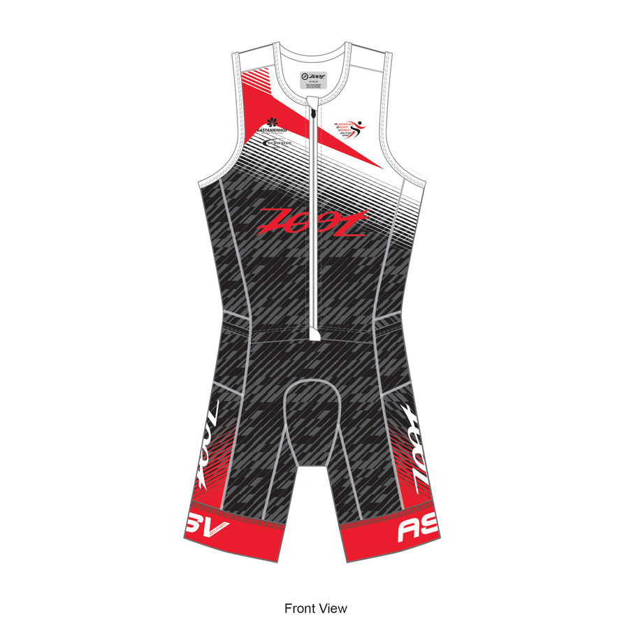 Mens LTD Triathlon Sleeveless Full Zip Racesuit - ASV Zeuthen