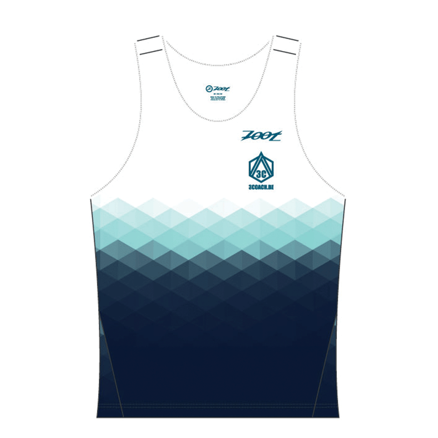 Mens LTD Run Singlet - 3COACH.BE