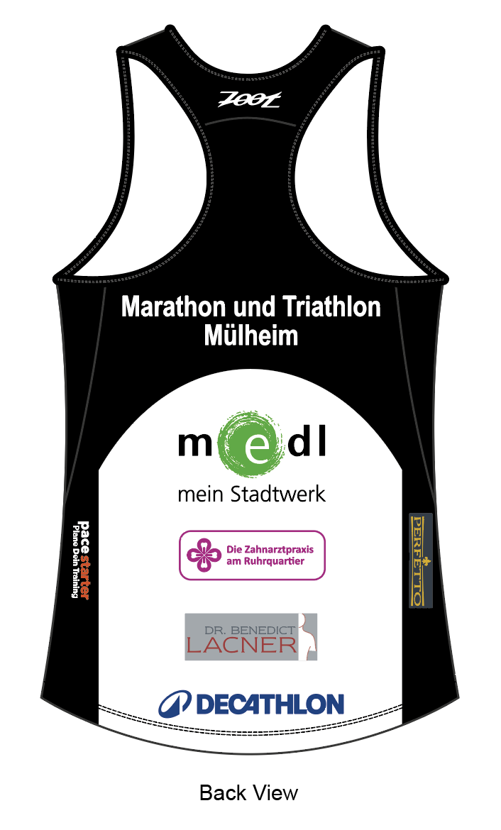 Womens LTD Run Singlet - Marathon Triathlon Mülheim
