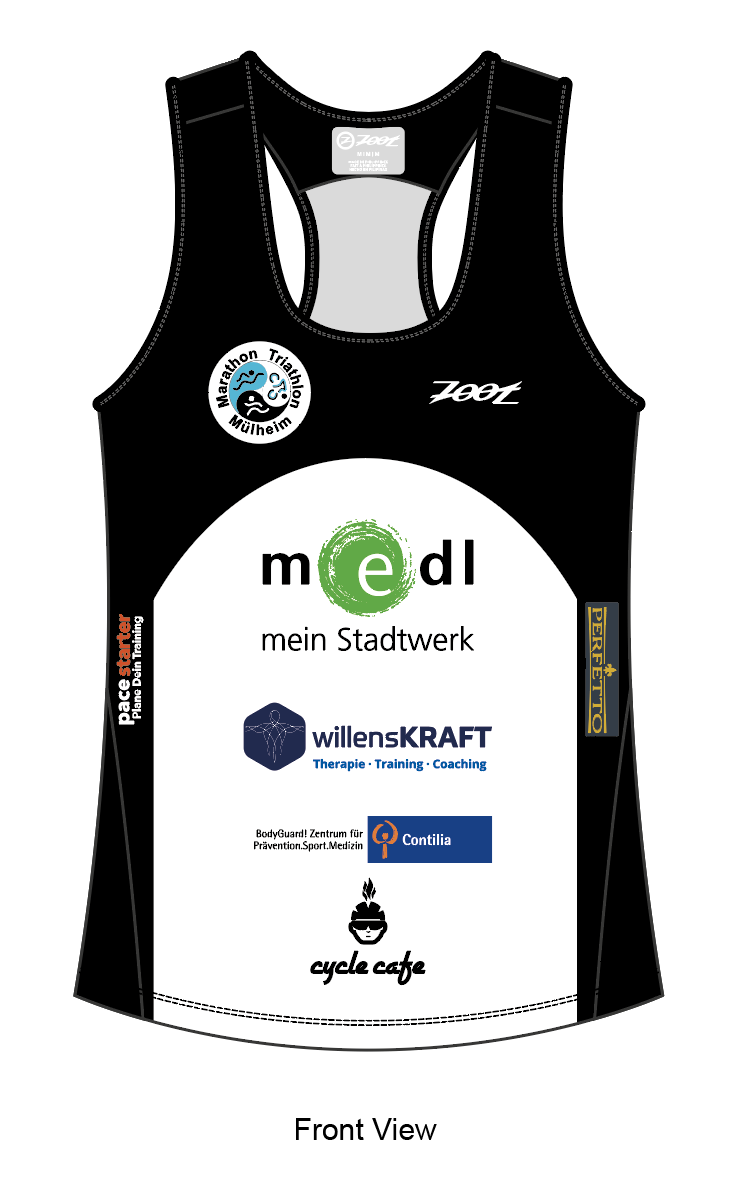 Womens LTD Run Singlet - Marathon Triathlon Mülheim