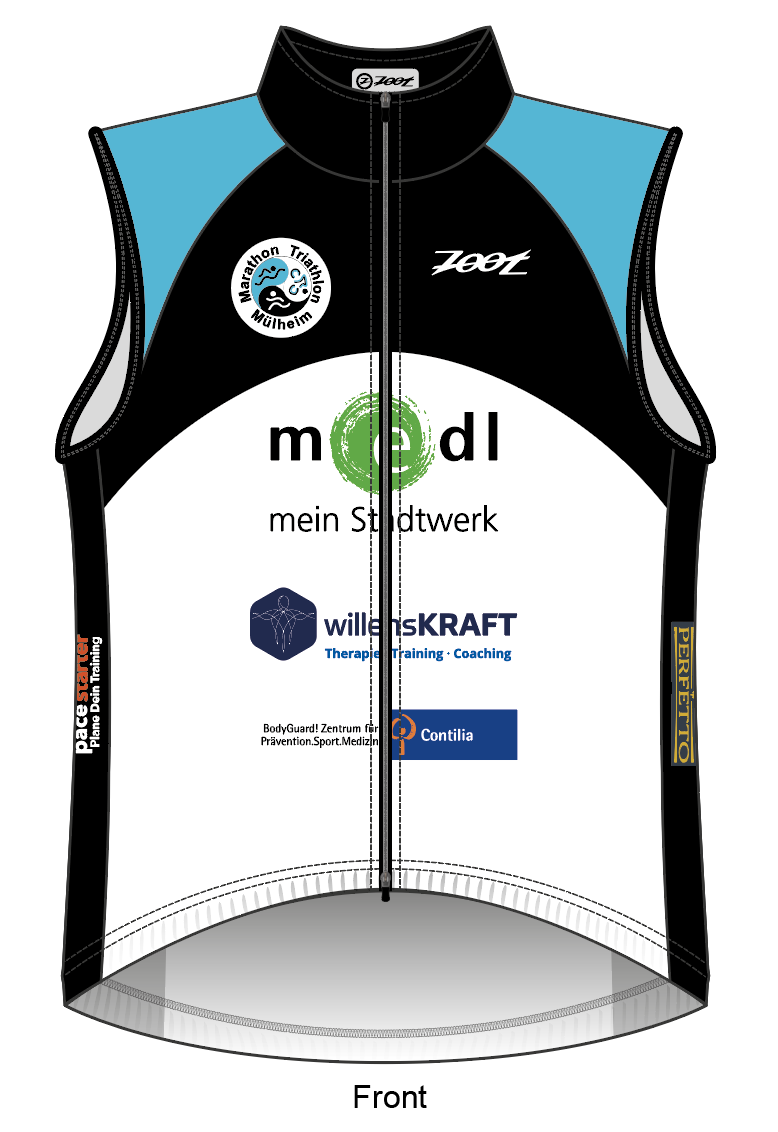 Womens LTD Cycle Vest - Marathon Triathlon Mülheim