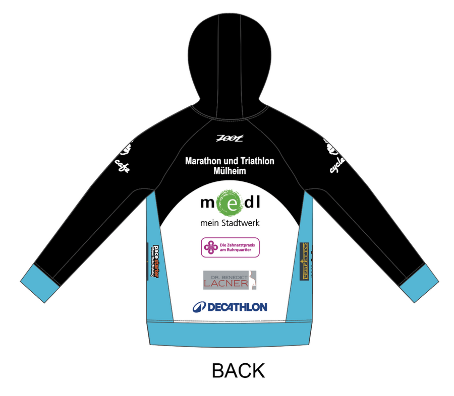 Mens LTD Run Thermo Hoodie  - Marathon Triathlon Mülheim