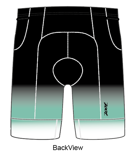 Mens LTD Triathlon 9 Inch Short - Berlin-Chemie