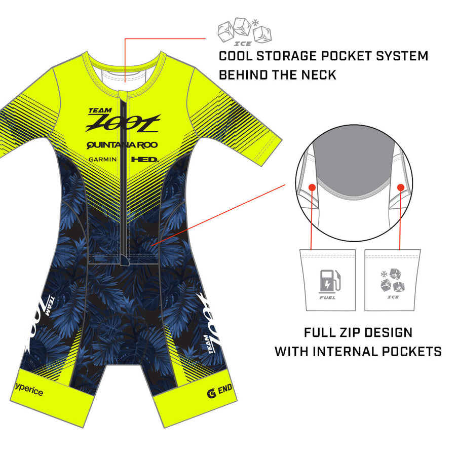 Womens LTD Triathlon Aero Full Zip Racesuit - Demo Store