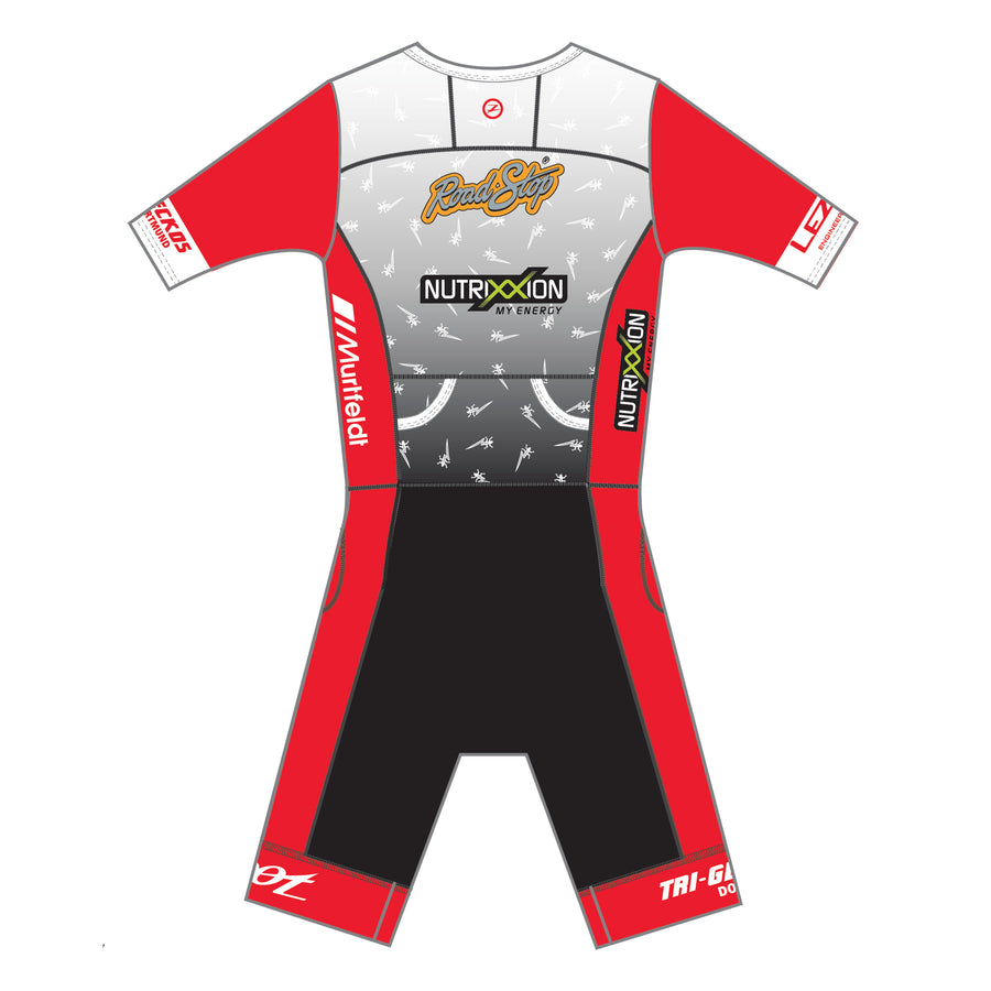 Mens LTD Triathlon Aero Full Zip Racesuit - Tri Geckos Dortmund