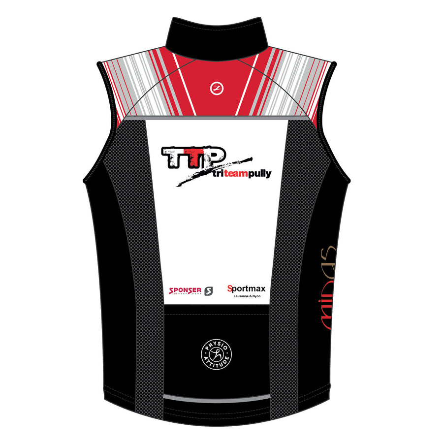 Mens LTD Cycle Vest - Pully Triathlon Club
