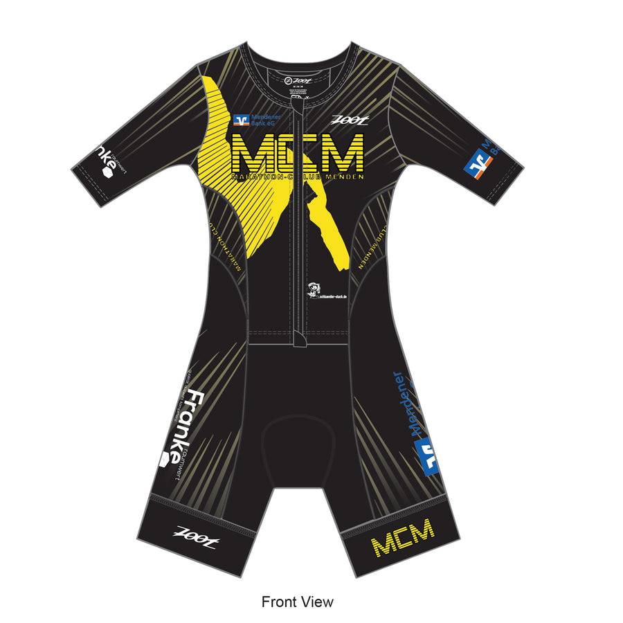 Womens LTD Triathlon Aero Full Zip Racesuit - Marathon Club Menden