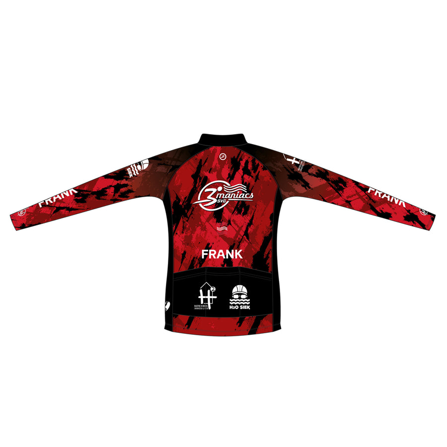 Womens LTD Cycle Thermo Jersey - 3 Maniacs
